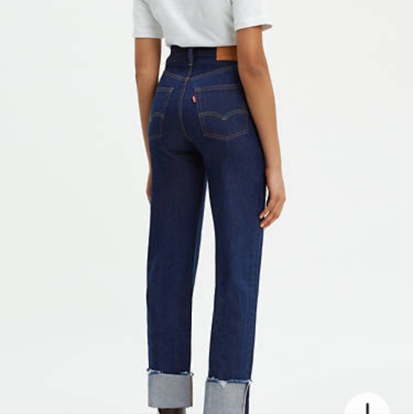 Ribcage Straight Selvedge Womens Jeans 